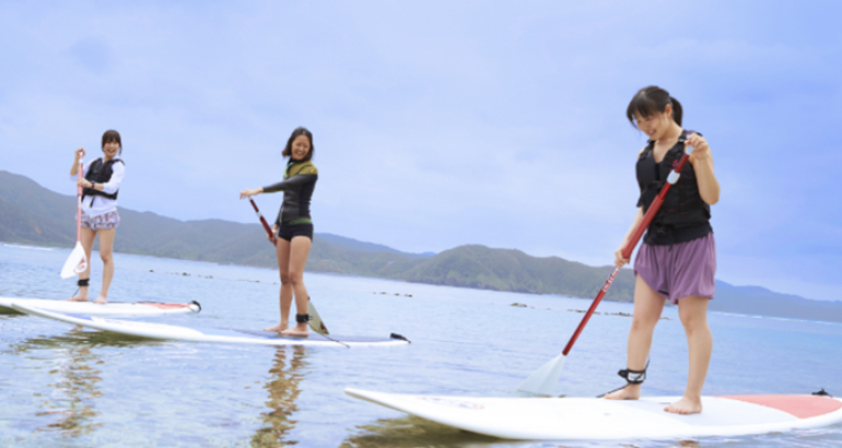 SUPしてるひとたち